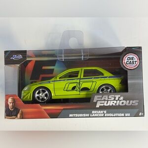 Jada Toys Fast and Furious BRIAN’S MITSUBISHI LANCER EVOLUTION VII 1:32